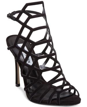 Steve Madden Women's Slithur Caged Sandals Women's Shoes