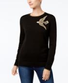 Charter Club Embellished Sweater, Created For Macy's