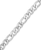 Sutton By Rhona Sutton Men's Stainless Steel Figaro Link Bracelet