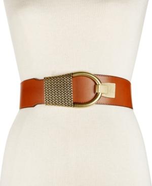 Inc International Concepts Hook-front Stretch Belt, Created For Macy's