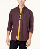 Tommy Hilfiger Men's Loras Windowpane Custom-fit Shirt