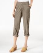 Style & Co. Petite Convertible Cargo Pants, Only At Macy's