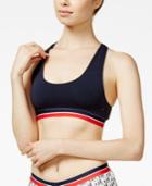 Tommyxgigi Contrast-trim Active Crop Top, Only At Macy's