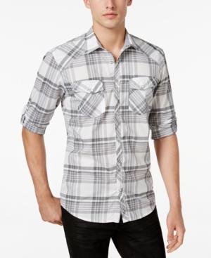 Inc International Concepts Men's Plaid Shirt, Created For Macy's
