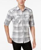 Inc International Concepts Men's Plaid Shirt, Created For Macy's