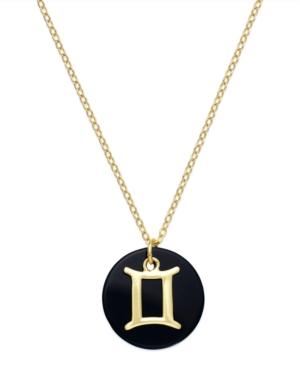 Giani Bernini Gemini Pendant Necklace In 18k Gold Over Sterling Silver