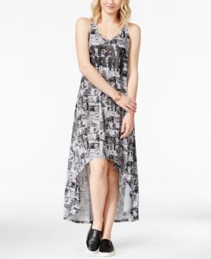Juniors' Star Wars Comics Printed Graphic High-low Dress From Hybrid