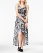 Juniors' Star Wars Comics Printed Graphic High-low Dress From Hybrid