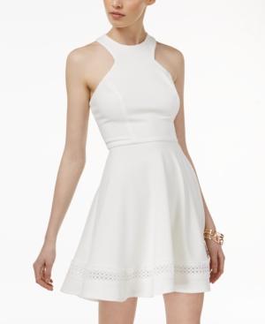 B Darlin Juniors' Racerback Fit & Flare Dress