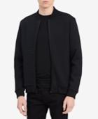 Calvin Klein Men's Ribbed Full-zip Bomber Jacket
