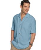 Tommy Bahama Bird It Through The Grapevine Silk Shirt, A Macy's Exclusive Style