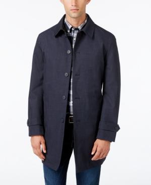 Tommy Hilfiger Men's Sharkskin Raincoat