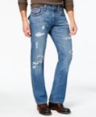 True Religion Men's Straight-fit Ripped Jeans