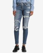 Silver Jeans Co. Aiko Ripped Skinny Jeans