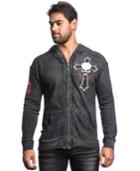 Affliction Reversible Hd Tronic Zip Hoodie