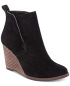 Lucky Brand Women's Yameena Wedge Booties Women's Shoes