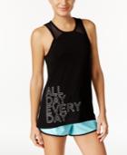 Ideology All Day Graphic Racerback Tank Top, Created For Macy's