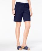 Style & Co Mid-rise Utility Shorts, Created For Macy's