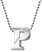 Little Collegiate By Alex Woo Upenn Pendant Necklace In Sterling Silver