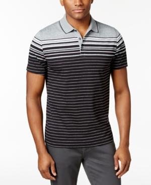 Alfani Men's Engineered Striped Polo, Only At Macy's