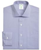Brooks Brothers Men's Extra-slim Fit Non-iron Navy Dobby Dress Shirt