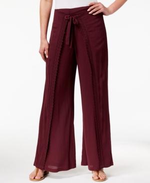 Style & Co Wrap-front Pants, Created For Macy's