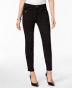 Style & Co Zippered-pocket Skinny Pants, Created For Macy's