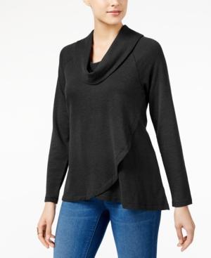 Style & Co Cowl-neck High-low Tunic, Created For Macy's