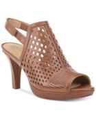Naturalizer Pola Peep Toe Sling Back Sandals Women's Shoes