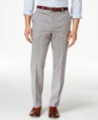 Tasso Elba Men's Island End-on-end Flat-front Pants, Only At Macy's