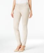 Alfani Prima Side-zip Skinny Ankle Pants, Only At Macy's