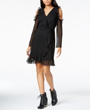 Maison Jules Cold-shoulder Ruffle Dress, Created For Macy's