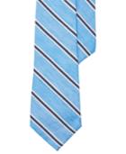 Lauren Ralph Lauren Men's Striped Navy Twill Tie