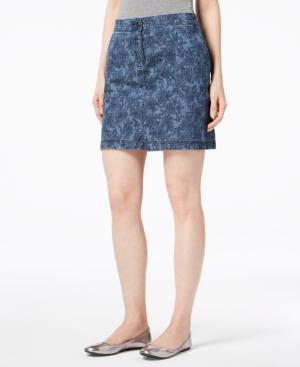 Karen Scott Printed A-line Skort, Created For Macy's