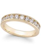 Diamond Channel-set Band (1-1/2 Ct. T.w.) In 14k Gold Or White Gold