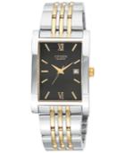 Citizen Men's Two Tone Stainless Steel Bracelet Watch 27mm Bh1374-51e
