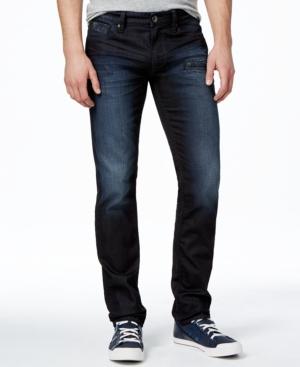 Guess Men's Slim-straight Fit Biker Jeans