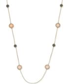 Inc International Concepts Gold-tone Sparkle Disc Necklace, Only At Macy's