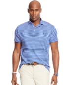 Polo Ralph Lauren Big And Tall Striped Pima Soft-touch Shirt
