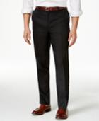 Tasso Elba Men's Island Linen Flat-front Pants, Only At Macy's