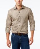 Cutter & Buck Men's Skyler Classic-fit Plaid Poplin Shirt