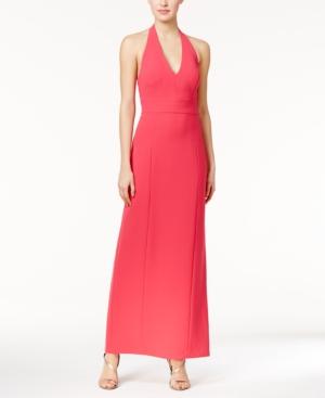 Calvin Klein Halter Gown