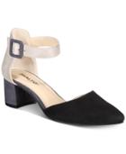 Rialto Mayer Block Heel Pointed Toe Pumps Women's Shoes
