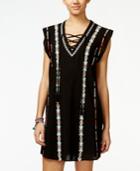Jessica Simpson Brinley Embroidered Peasant Shift Dress
