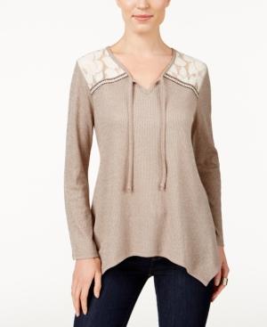 Style & Co. Handkerchief-hem Top, Only At Macy's