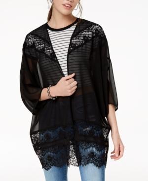 Project 28 Juniors' Lace Kimono