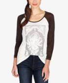 Lucky Brand Ganesh Graphic Top