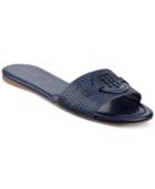 Tommy Hilfiger Fabre Logo Slide-on Sandals Women's Shoes