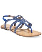 Material Girl Serena Flat Thong Sandals, Only At Macy's Women's Shoes