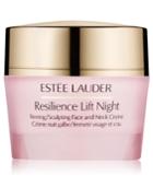 Estee Lauder Resilience Lift Night Firming/sculpting Face And Neck Creme, 1.7 Oz